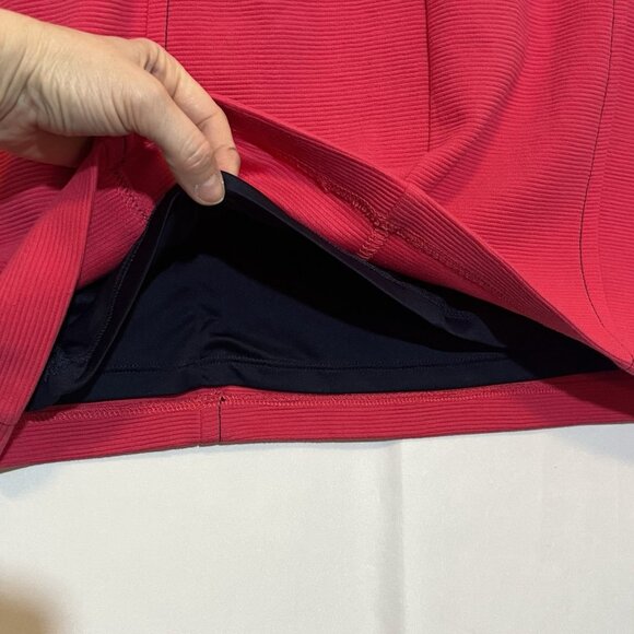 Boden Women’s Betty Ottoman Dress Size 10 R Hot Pink Stretch Lined Knee Short Sl - Picture 10 of 15